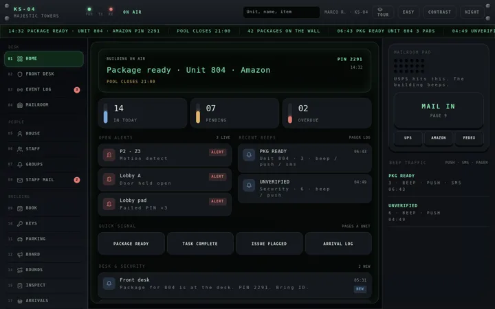 Screenshot of BEEP