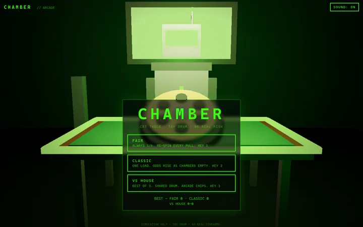 Screenshot of Chamber Arcade